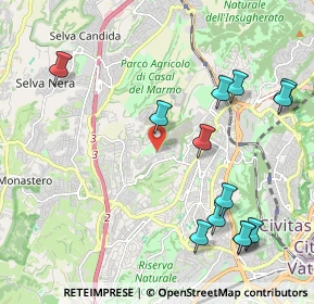 Mappa Via Alberto Manzi, 00168 Roma RM, Italia (2.60846)