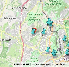 Mappa Via Alberto Manzi, 00168 Roma RM, Italia (2.68091)