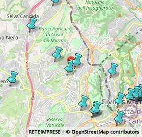 Mappa Via Angelo Mosso, 00168 Roma RM, Italia (3.195)