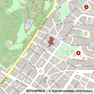 Mappa Via Ceresio, 20, 00199 Roma, Roma (Lazio)