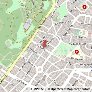 Mappa Via Anapo, 26, 00199 Roma, Roma (Lazio)