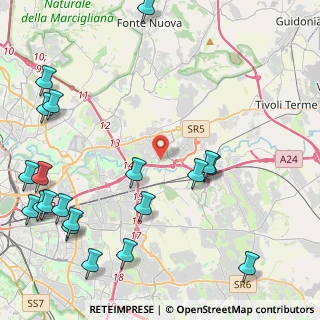 Mappa Case Rosse, 00131 Roma RM, Italia (6.3455)