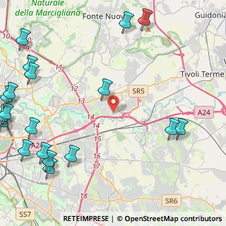 Mappa Case Rosse, 00131 Roma RM, Italia (7.303)