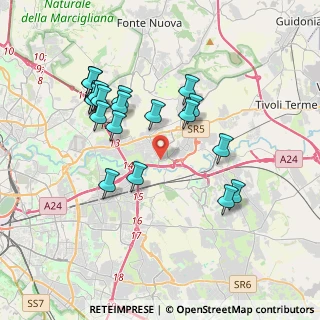 Mappa Case Rosse, 00131 Roma RM, Italia (3.859)