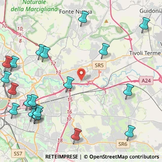 Mappa Case Rosse, 00131 Roma RM, Italia (6.7985)