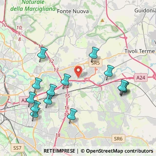 Mappa Case Rosse, 00131 Roma RM, Italia (5.01)