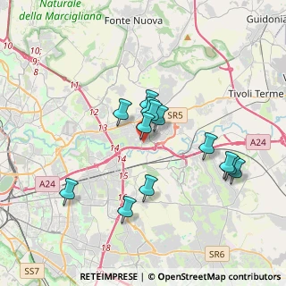 Mappa Case Rosse, 00131 Roma RM, Italia (3.39385)