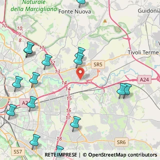 Mappa Case Rosse, 00131 Roma RM, Italia (6.256)
