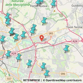 Mappa Case Rosse, 00131 Roma RM, Italia (6.59)