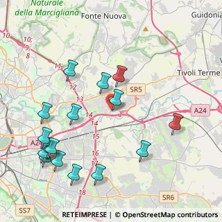 Mappa Case Rosse, 00131 Roma RM, Italia (5.12125)