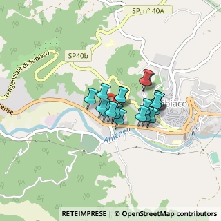 Mappa Via di Villa Gori, 00028 Subiaco RM, Italia (0.29)