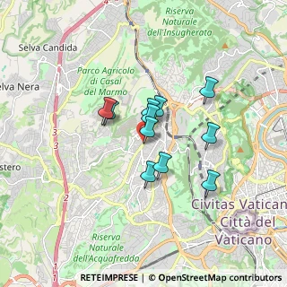 Mappa Via Gerolamo Mercuriale, 00168 Roma RM, Italia (1.26909)