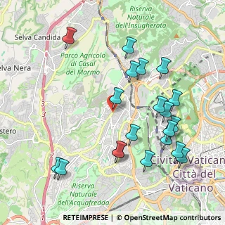 Mappa Via Gerolamo Mercuriale, 00168 Roma RM, Italia (2.3465)