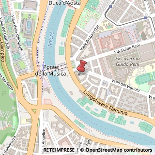 Mappa Piazza Gentile da Fabriano, 17, 00196 Roma, Roma (Lazio)