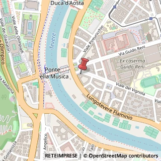 Mappa Piazza Gentile da Fabriano, 15, 00196 Roma, Roma (Lazio)