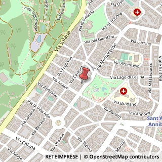 Mappa Via Arbia, 25, 00199 Roma, Roma (Lazio)