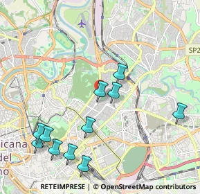 Mappa Via Ceresio, 00199 Roma RM, Italia (2.42182)