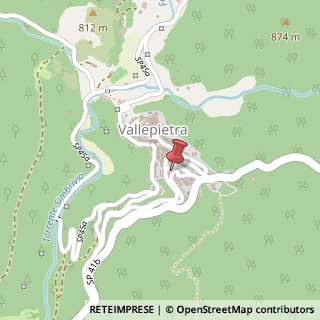 Mappa Via III Novembre, 12, 00020 Vallepietra, Roma (Lazio)