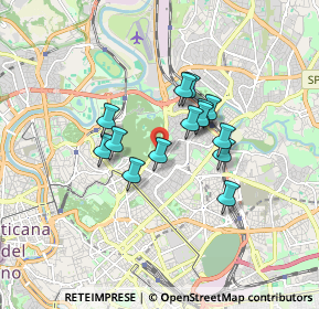 Mappa Via Anapo, 00100 Roma RM, Italia (1.315)