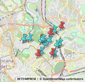 Mappa Via Anapo, 00100 Roma RM, Italia (1.34125)