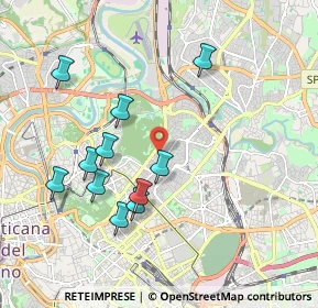 Mappa Via Anapo, 00100 Roma RM, Italia (2.01727)