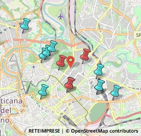 Mappa Via Anapo, 00100 Roma RM, Italia (1.86231)