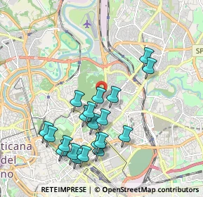 Mappa Via Anapo, 00100 Roma RM, Italia (2.1035)