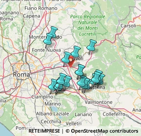 Mappa 00010 Roma RM, Italia (11.76)