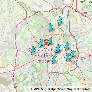 Mappa Via Teulada, 00195 Roma RM, Italia (3.28727)