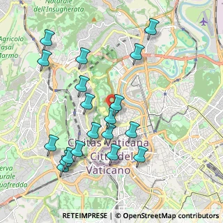 Mappa Via Teulada, 00195 Roma RM, Italia (2.24842)