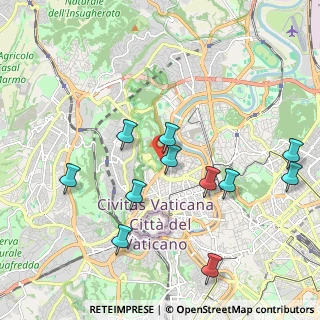 Mappa Via Teulada, 00195 Roma RM, Italia (2.21273)