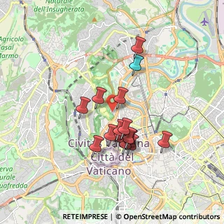Mappa Via Teulada, 00195 Roma RM, Italia (1.54)