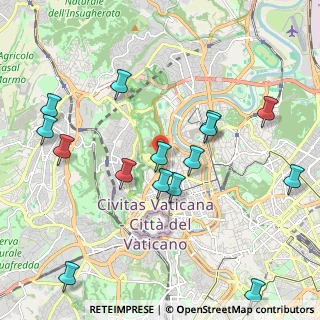 Mappa Via Teulada, 00195 Roma RM, Italia (2.41267)