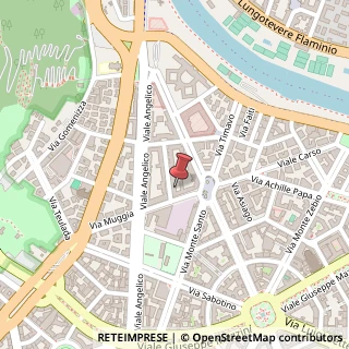 Mappa Via Monte Pertica, 16, 00195 Roma, Roma (Lazio)