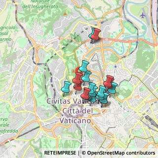 Mappa Via Cortellazzo, 00195 Roma RM, Italia (1.523)