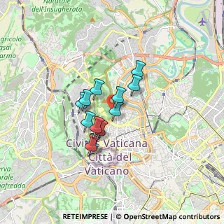 Mappa Via Cortellazzo, 00195 Roma RM, Italia (1.2225)