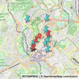 Mappa Via Cortellazzo, 00195 Roma RM, Italia (1.43167)
