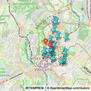 Mappa Via Cortellazzo, 00195 Roma RM, Italia (1.5465)