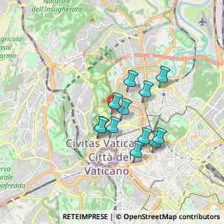 Mappa Via Cortellazzo, 00195 Roma RM, Italia (1.45917)