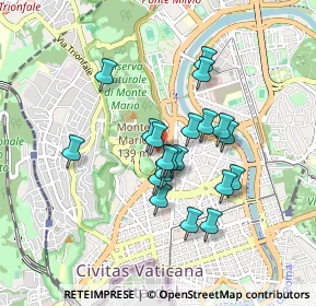 Mappa Via Umberto Novaro, 00195 Roma RM, Italia (0.738)