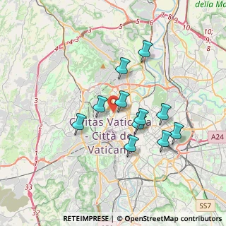 Mappa Via Cortellazzo, 00195 Roma RM, Italia (3.25364)