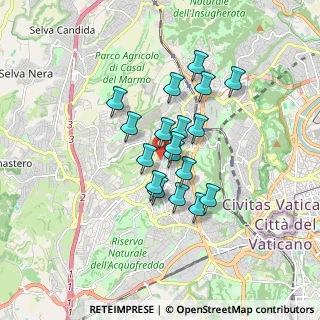 Mappa Largo Andrea Barbazza, 00168 Roma RM, Italia (1.32944)