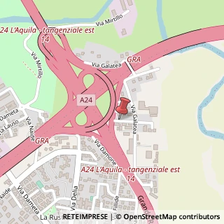 Mappa Via Palata, 7, 00155 Roma, Roma (Lazio)