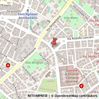 Mappa Viale XXI Aprile, 15, 00162 Roma, Roma (Lazio)