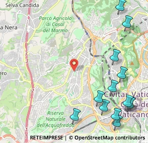Mappa Via Pietro Bembo, 00168 Roma RM, Italia (3.20692)