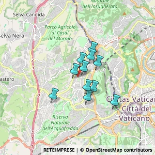 Mappa Via Pietro Bembo, 00168 Roma RM, Italia (1.25909)