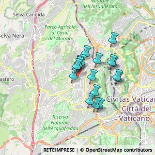 Mappa Via Pietro Bembo, 00168 Roma RM, Italia (1.42529)