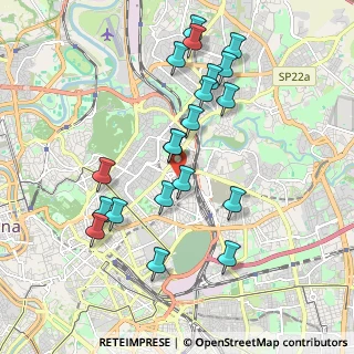 Mappa Via Ignazio Giorgi, 00162 Roma RM, Italia (2.039)