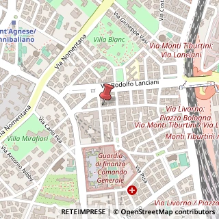Mappa Via Felice Grossi Gondi, 5, 00162 Roma, Roma (Lazio)