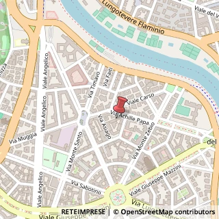 Mappa Via Caposile, 2, 00195 Roma, Roma (Lazio)